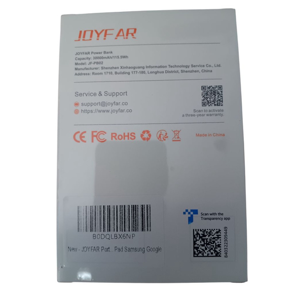 Portable Charger Power Bank 30000mAh 65W Laptop Travel Essentials Battery Pack - Picture 10 of 11